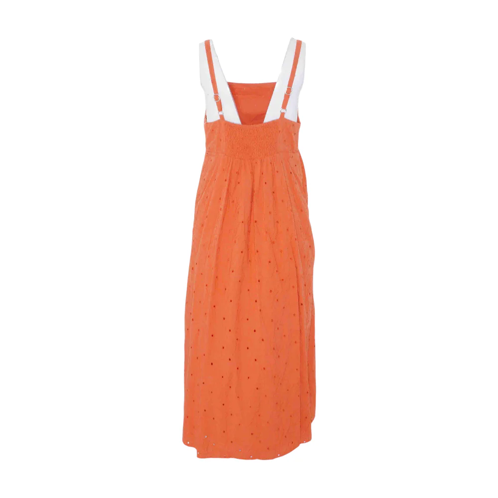 Orange Midi Dress - Image 2