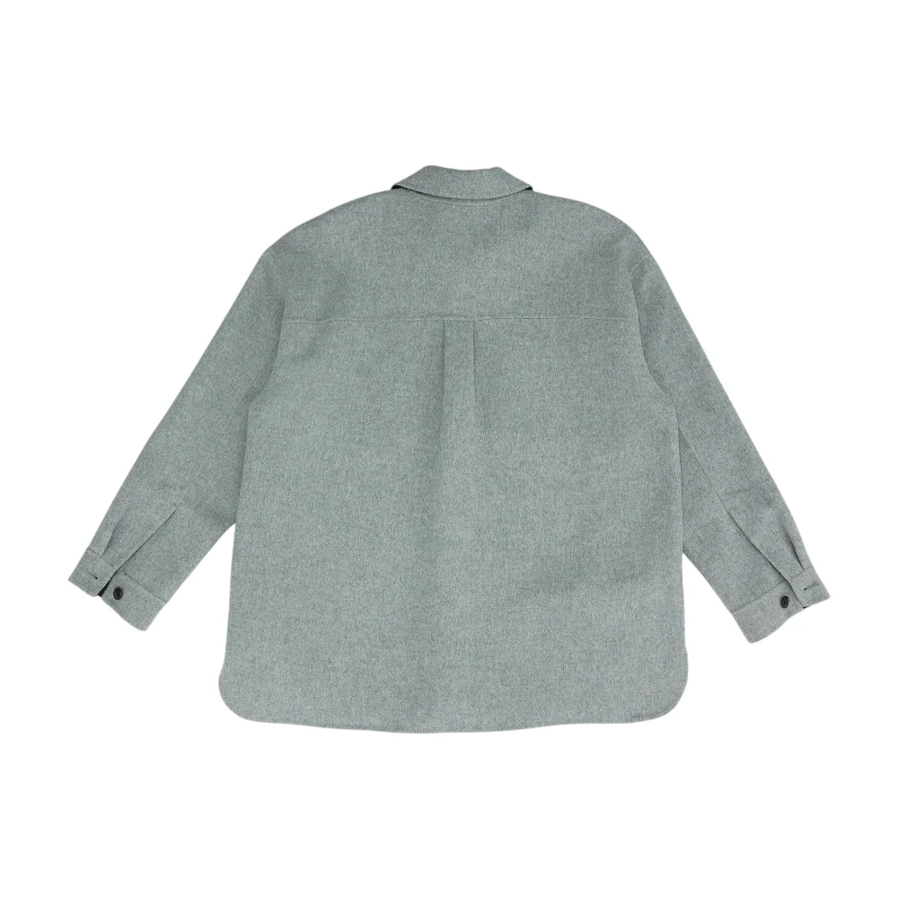 Gray Solid Coat - Image 2