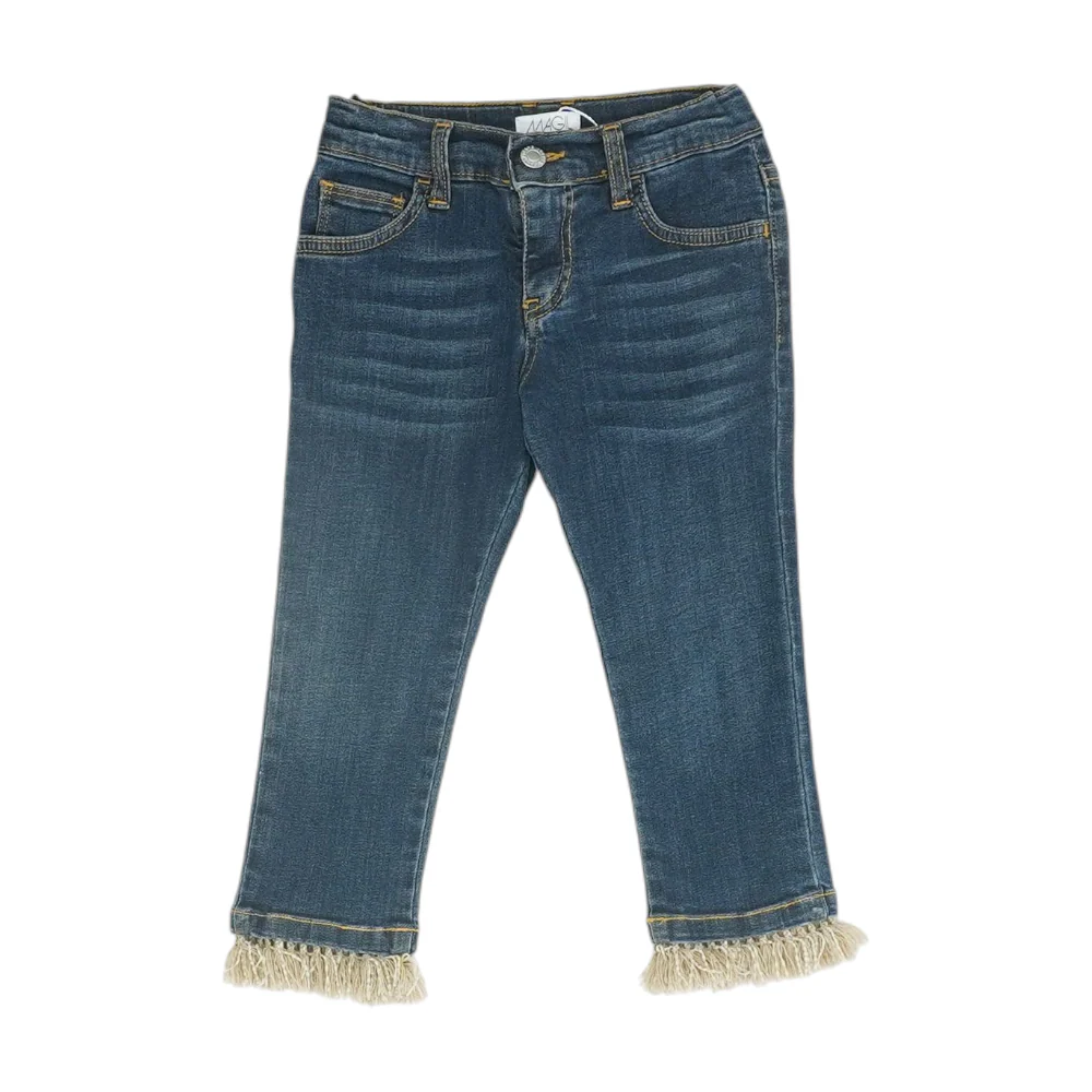 Navy Solid Jeans