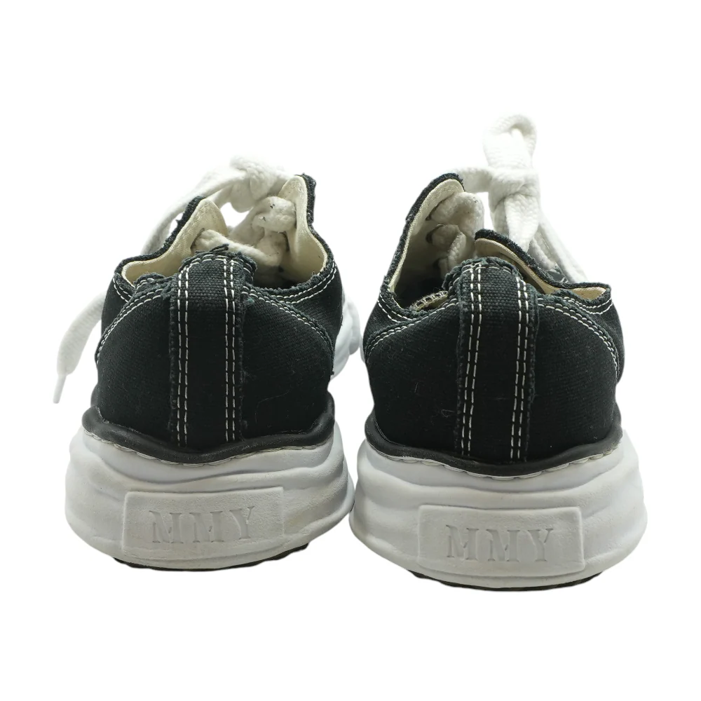 Black "PETERSON" OG Sole Canvas Low-top Sneaker - Image 2