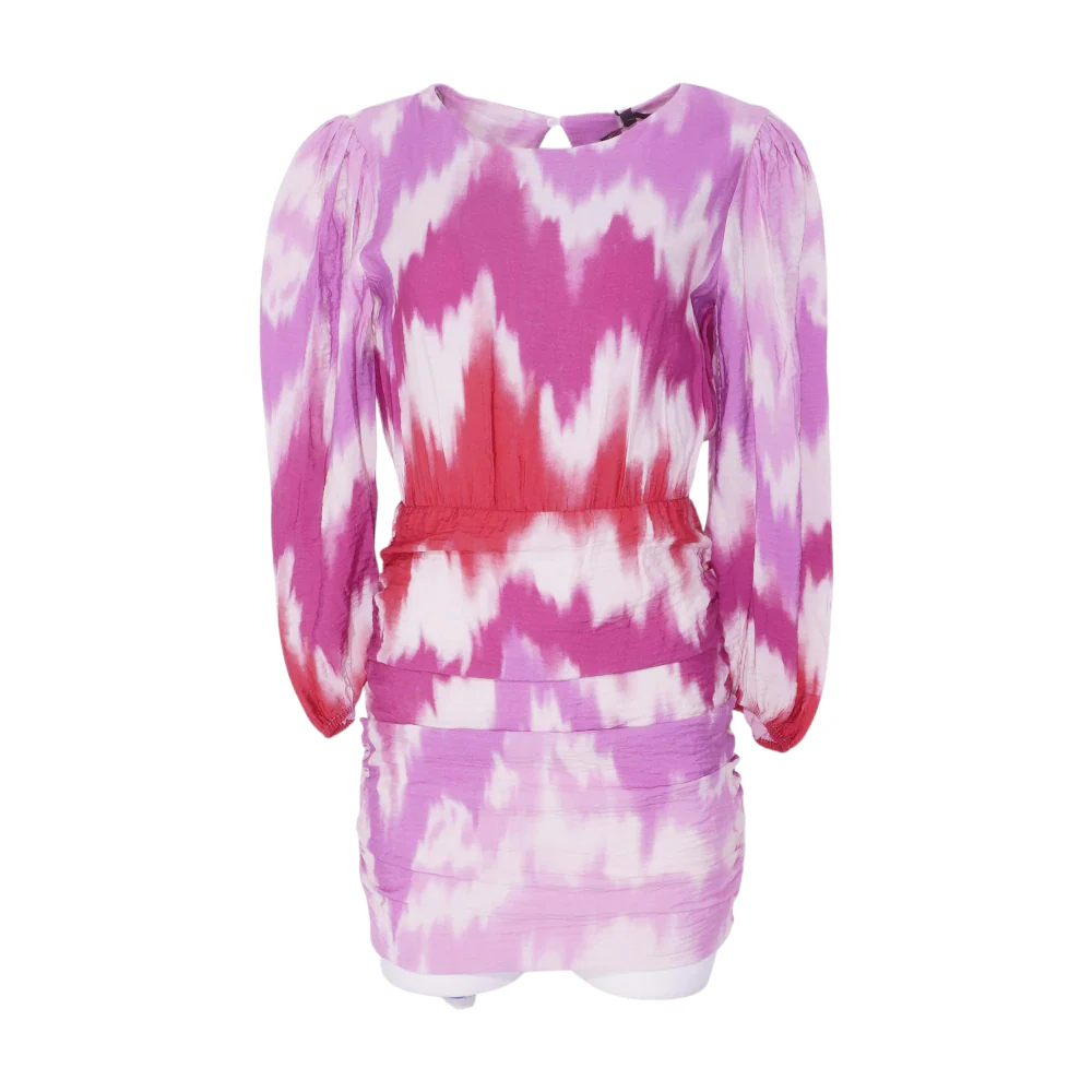 Tie and Dye Printed Viscose Dress