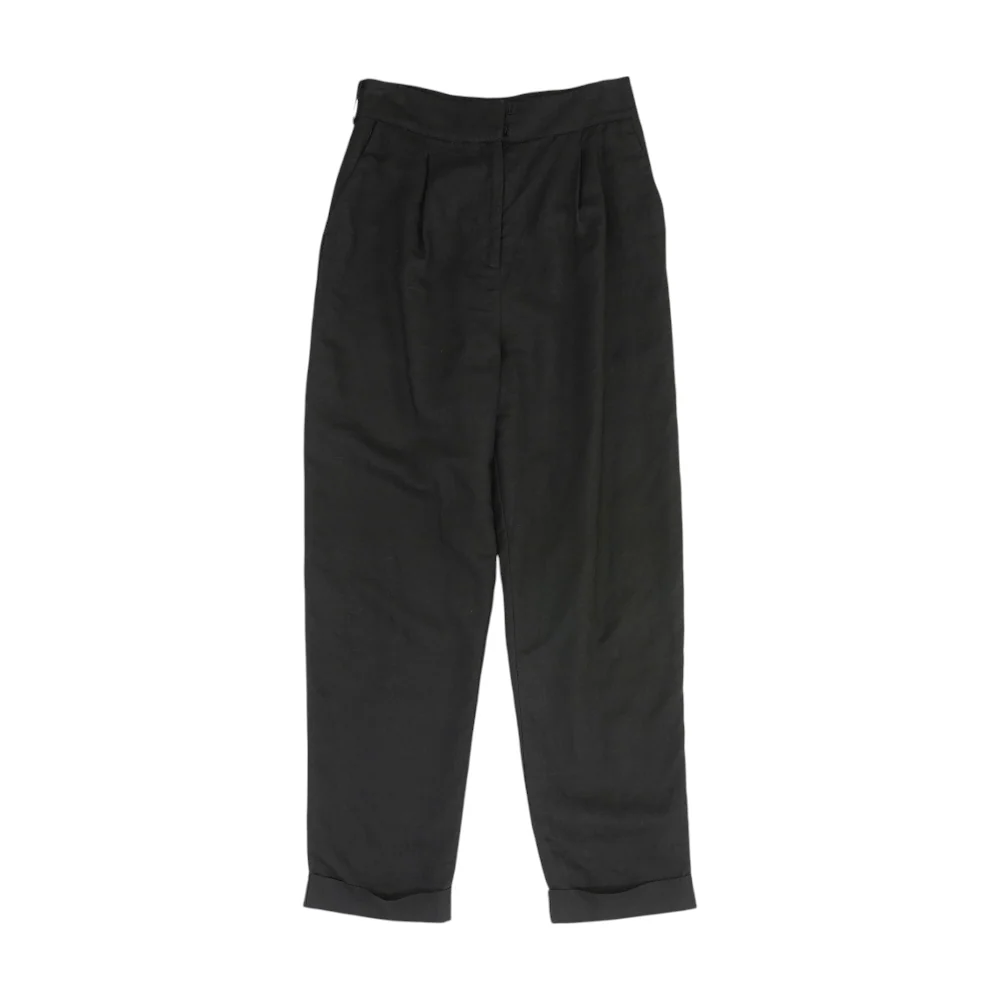 Black Regular Pants