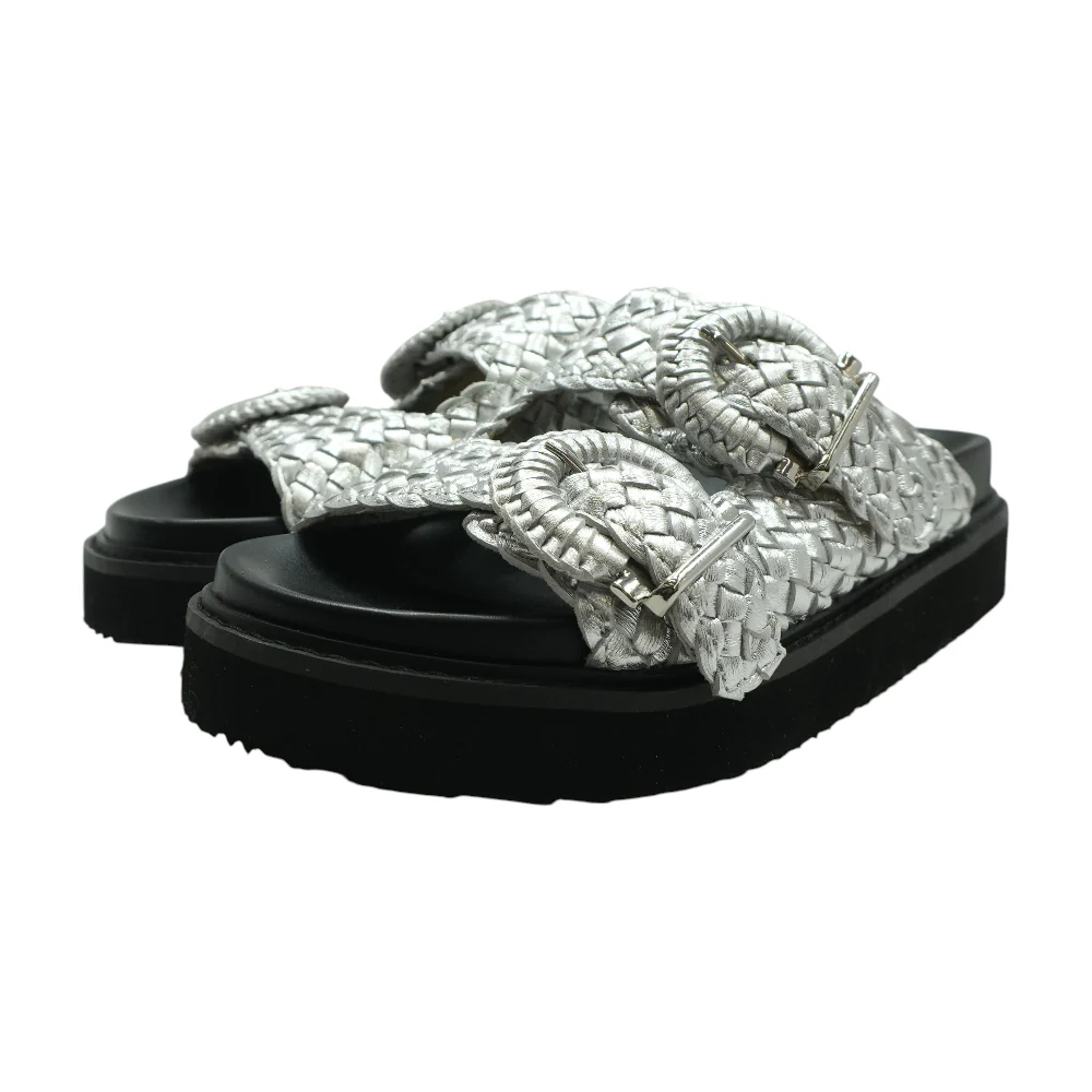 Silver Sandals