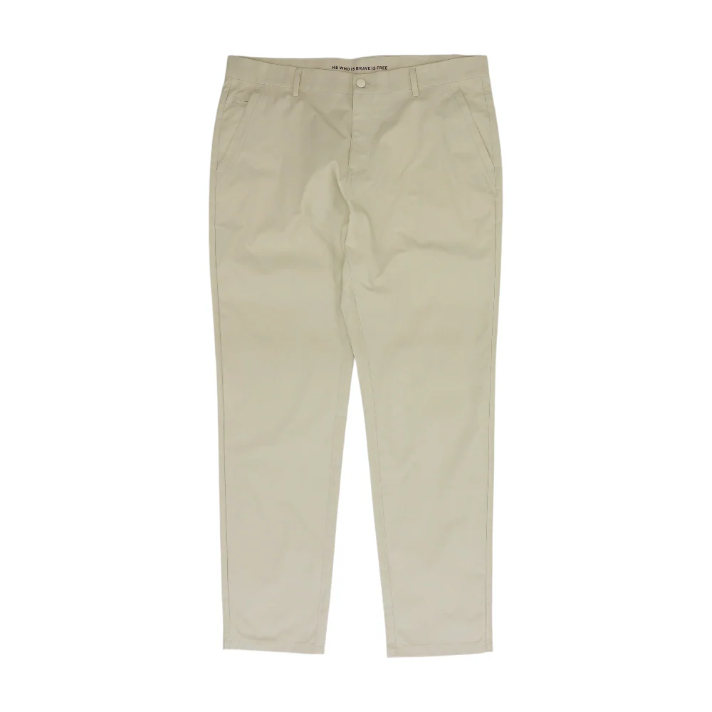 Beige Regular Pants