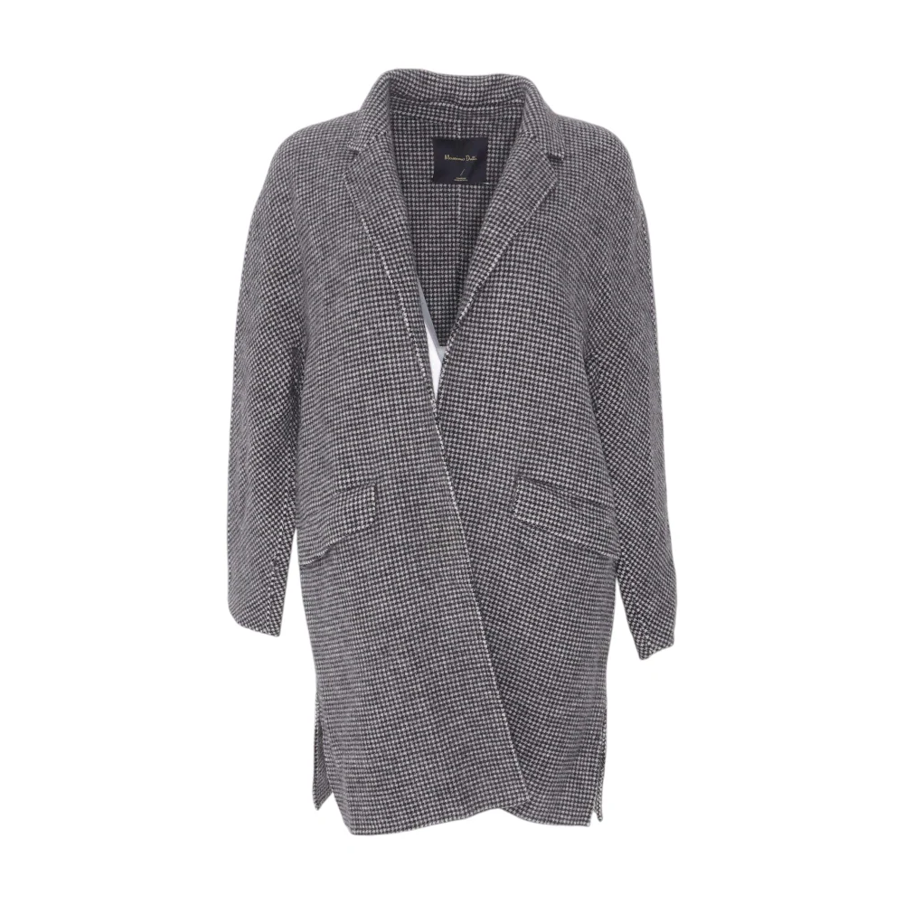 Black Houndstooth Coat