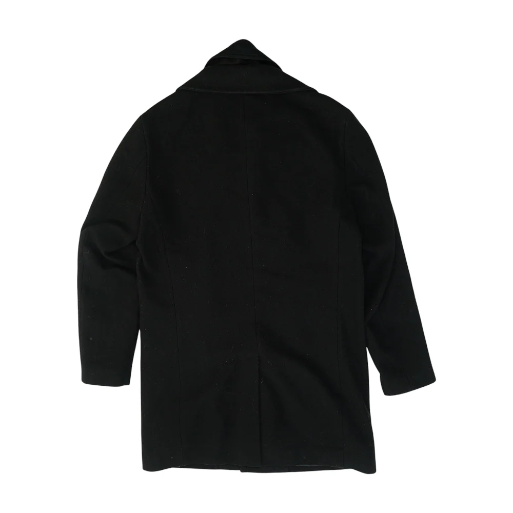 Black Solid Coat - Image 2