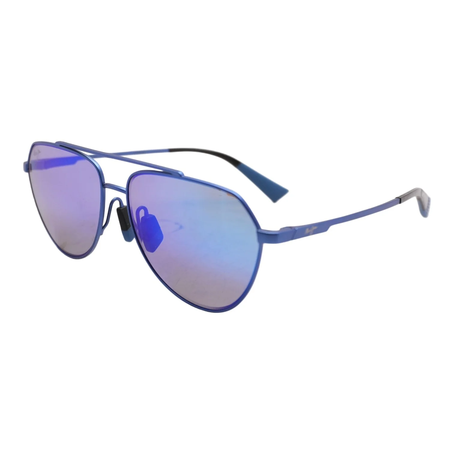 Blue Waiwai Aviator Sunglasses