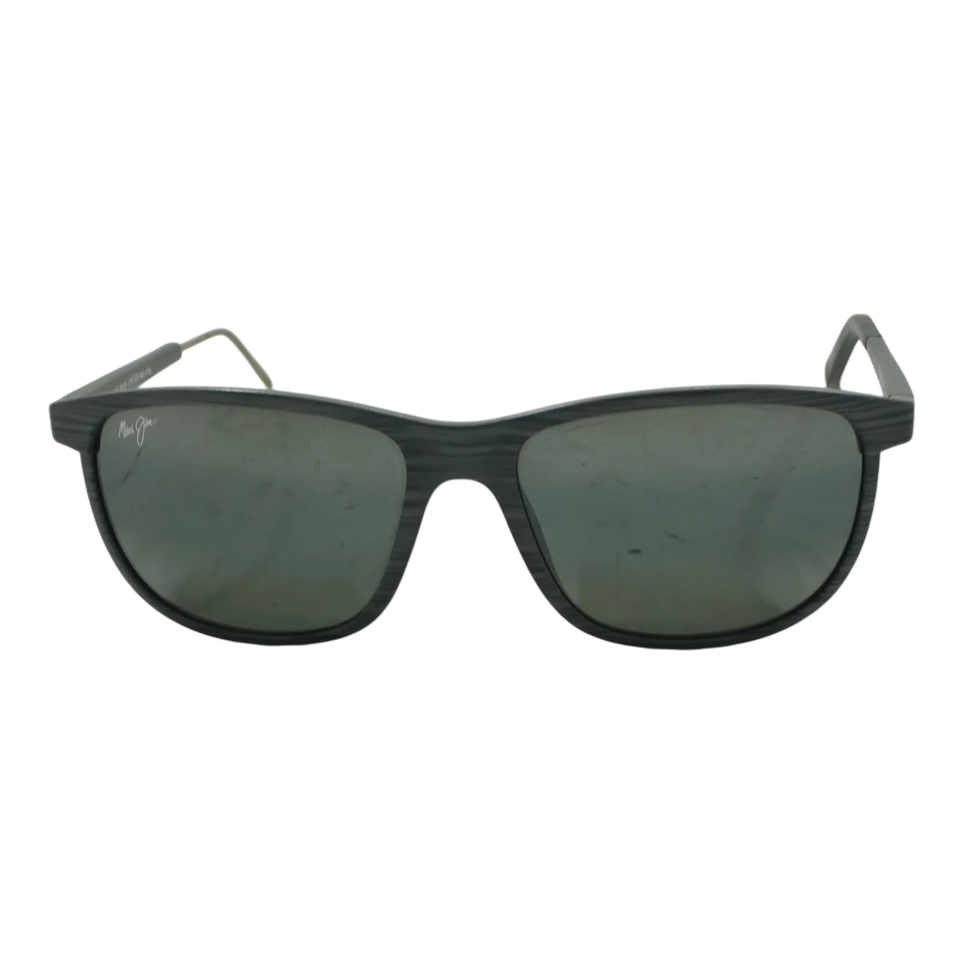 Gray Lele Kawa Oval Sunglasses - Image 2