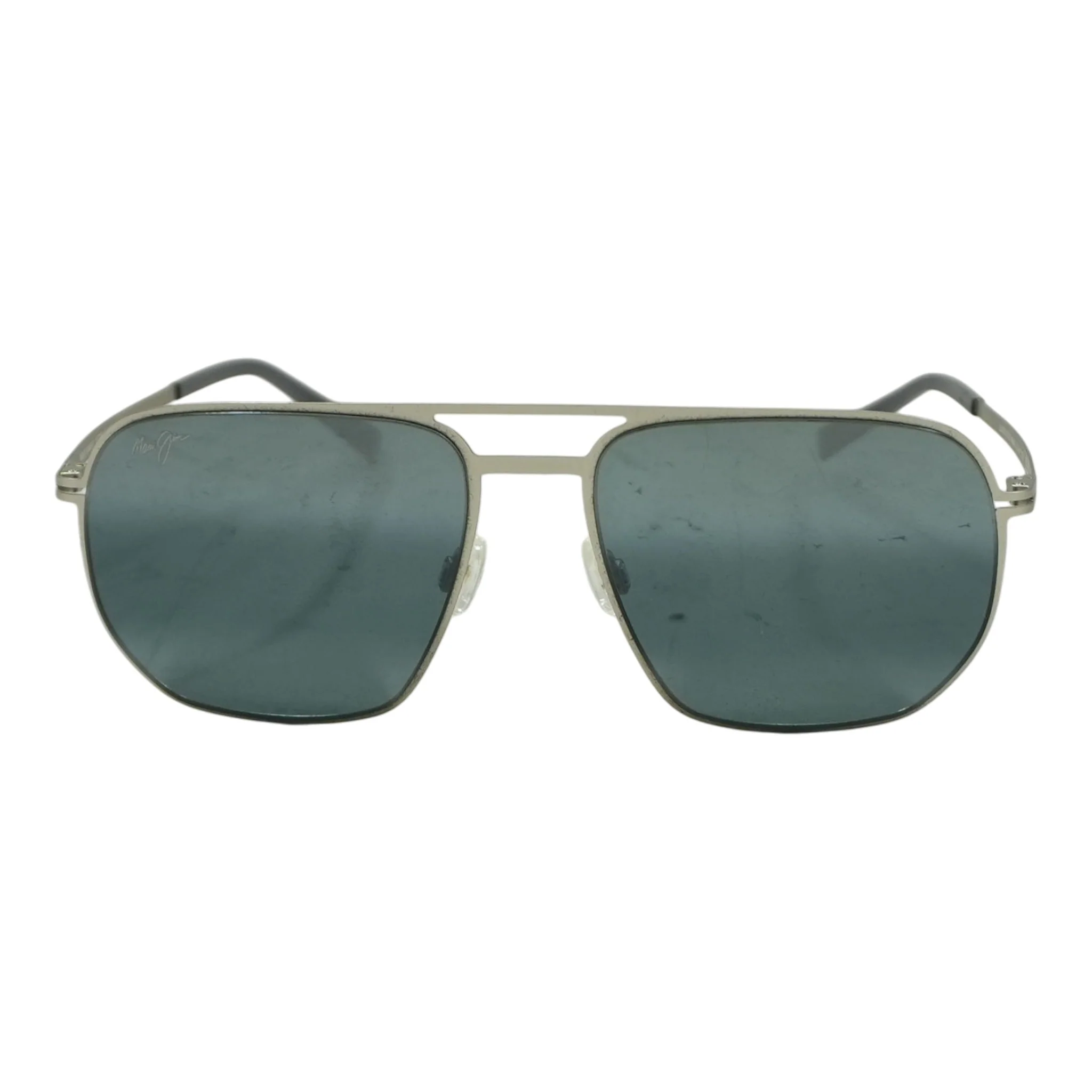 Silver Sharks Cove Aviator Sunglasses - Image 2