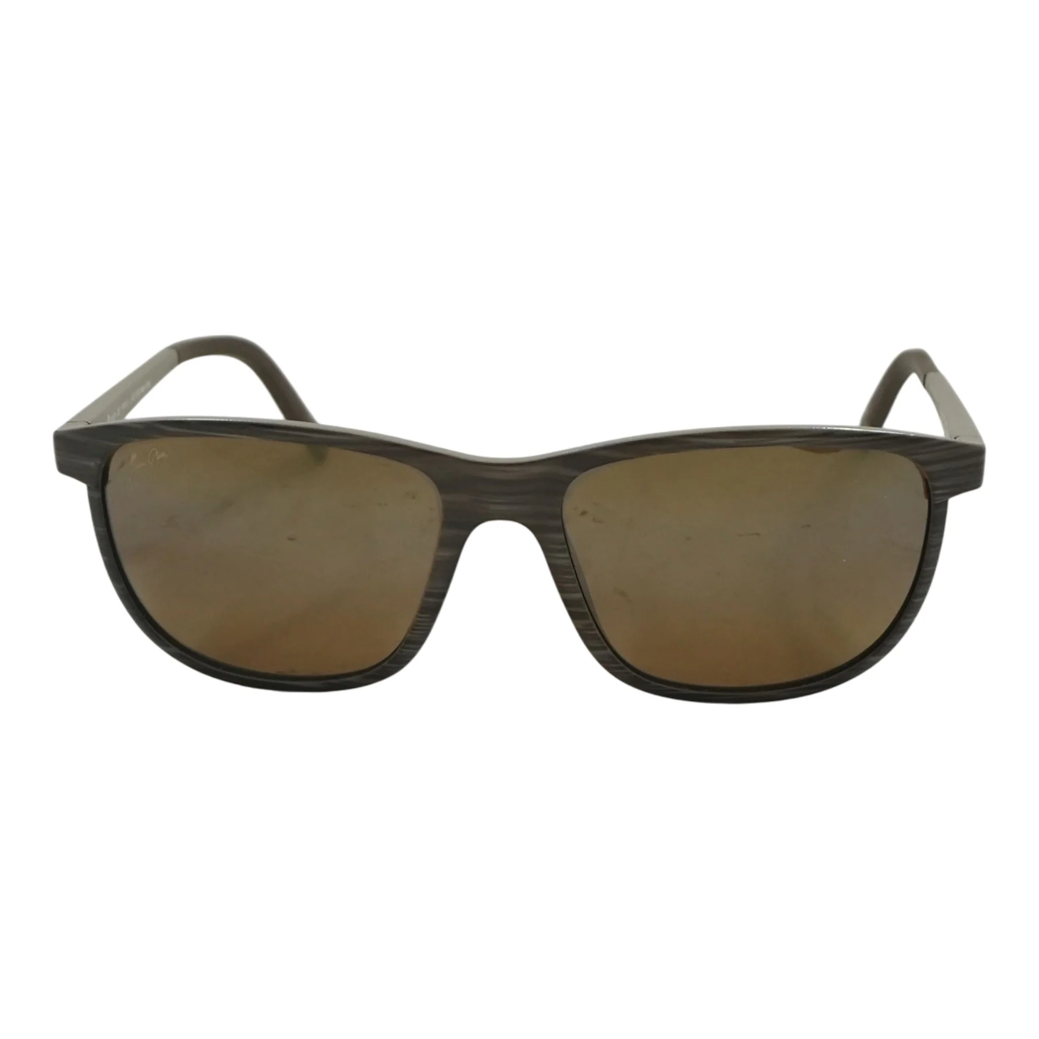 Brown LELE KAWA Rectangle Sunglasses - Image 2