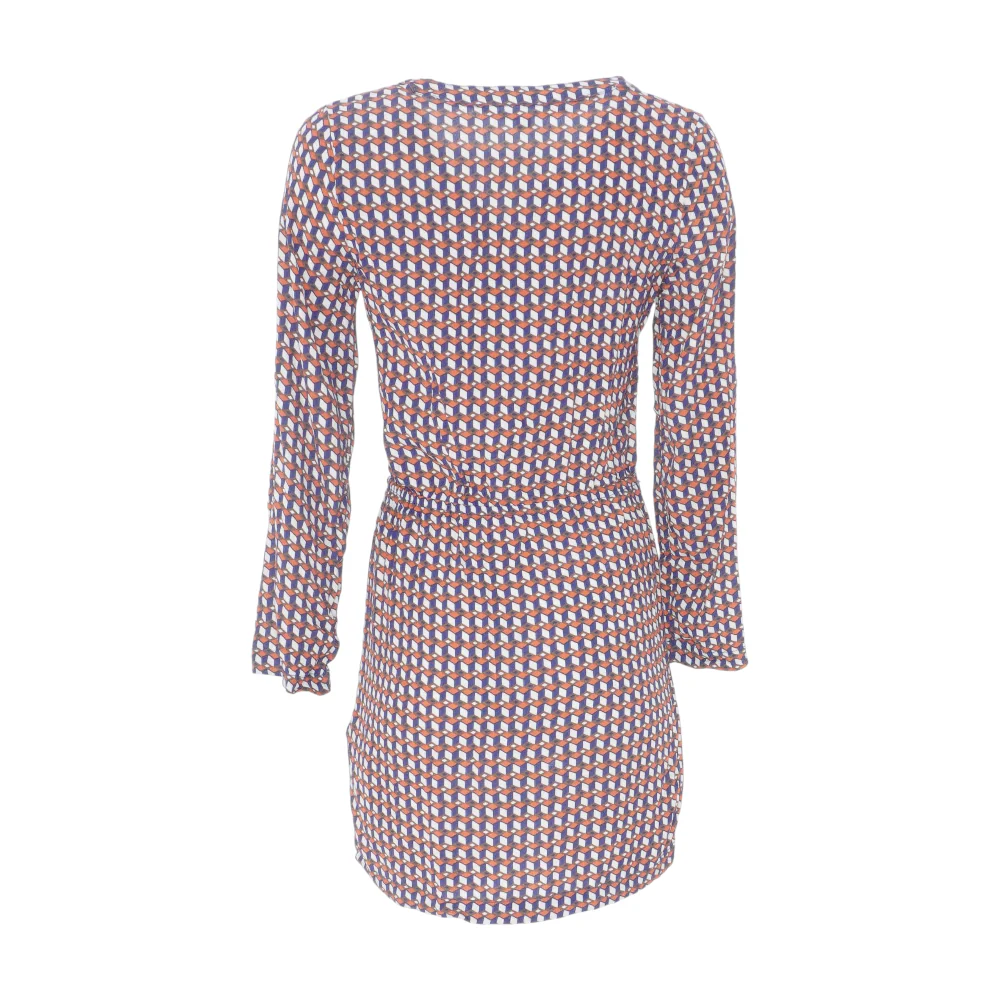Navy Abstract Mini Dress - Image 2