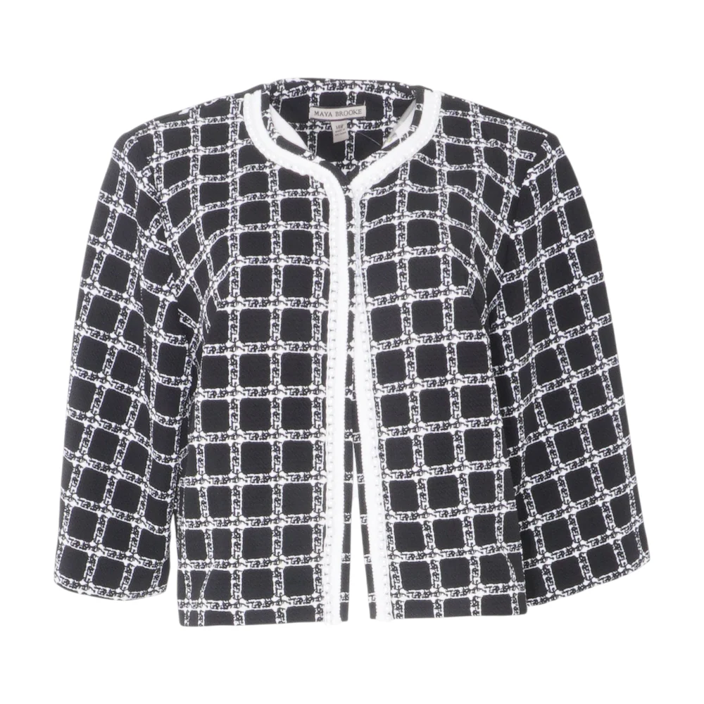 Black Check Blazer