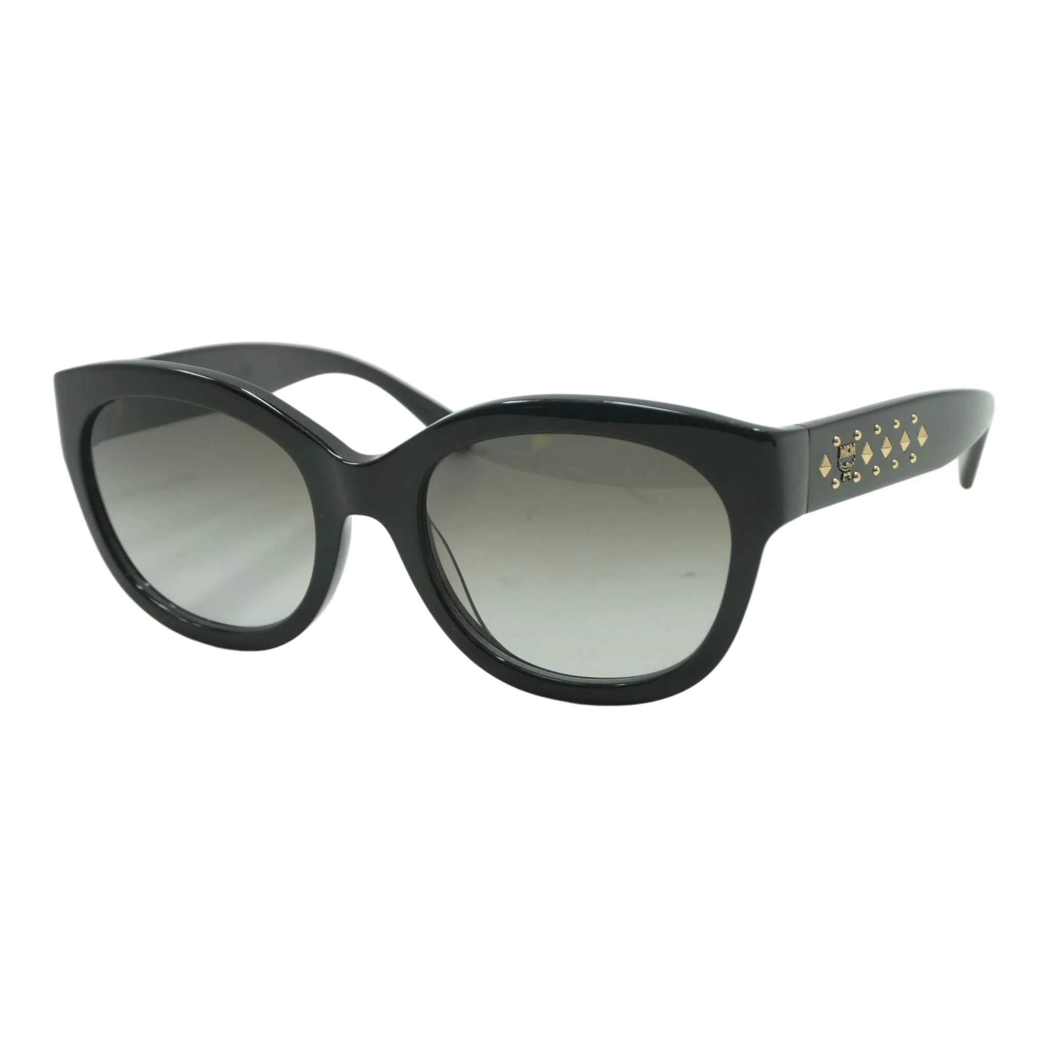 Black MCM606S Round Sunglasses