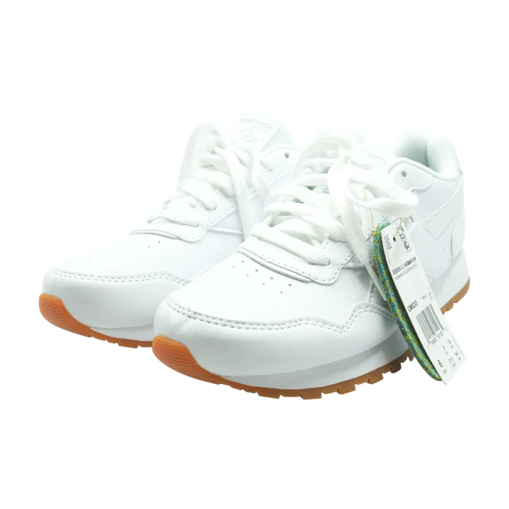 White Low-Top Athletic Shoes