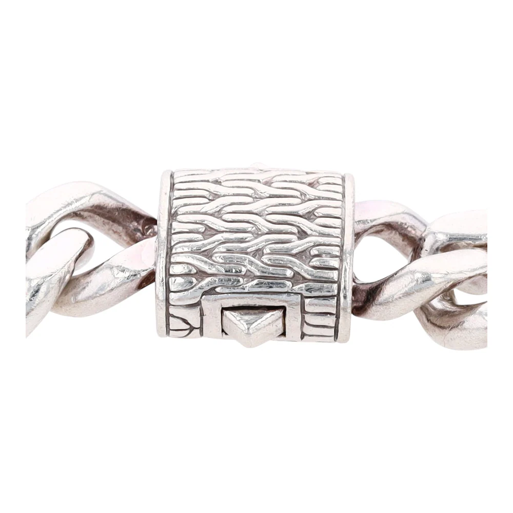 Sterling Silver Onyx Chain Bracelet - Image 2