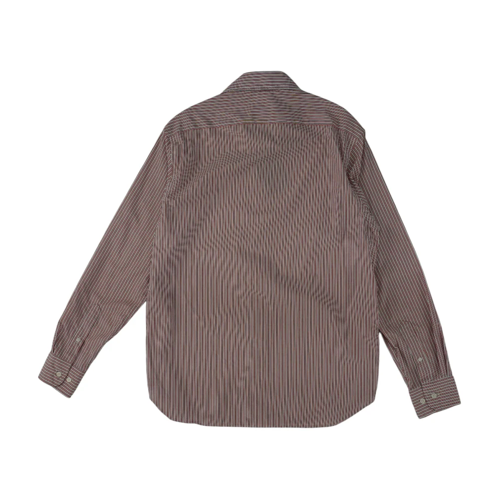 White Striped Long Sleeve Button Down - Image 2