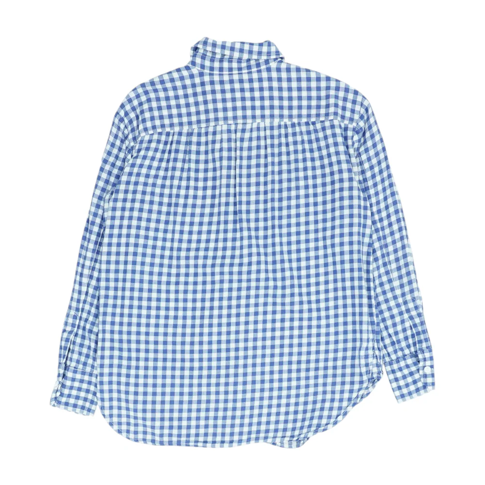Blue Check Long Sleeve Button Down - Image 2