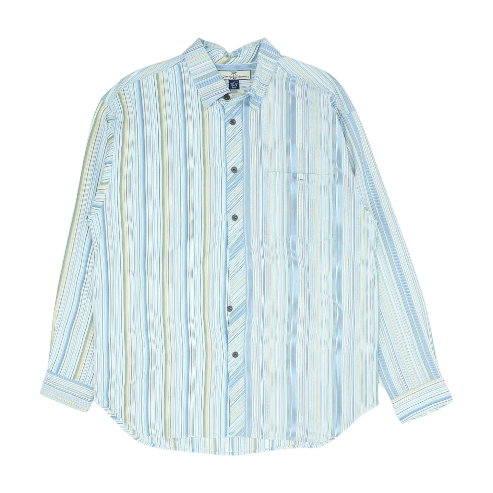 Multi Striped Long Sleeve Button Down