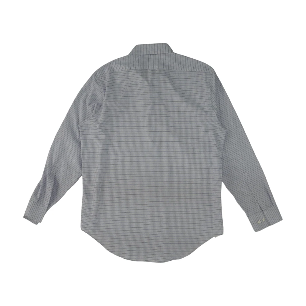 White Check Long Sleeve Button Down - Image 2
