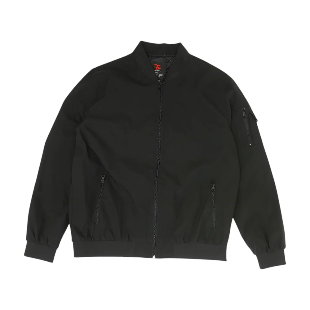 Black Solid Jacket