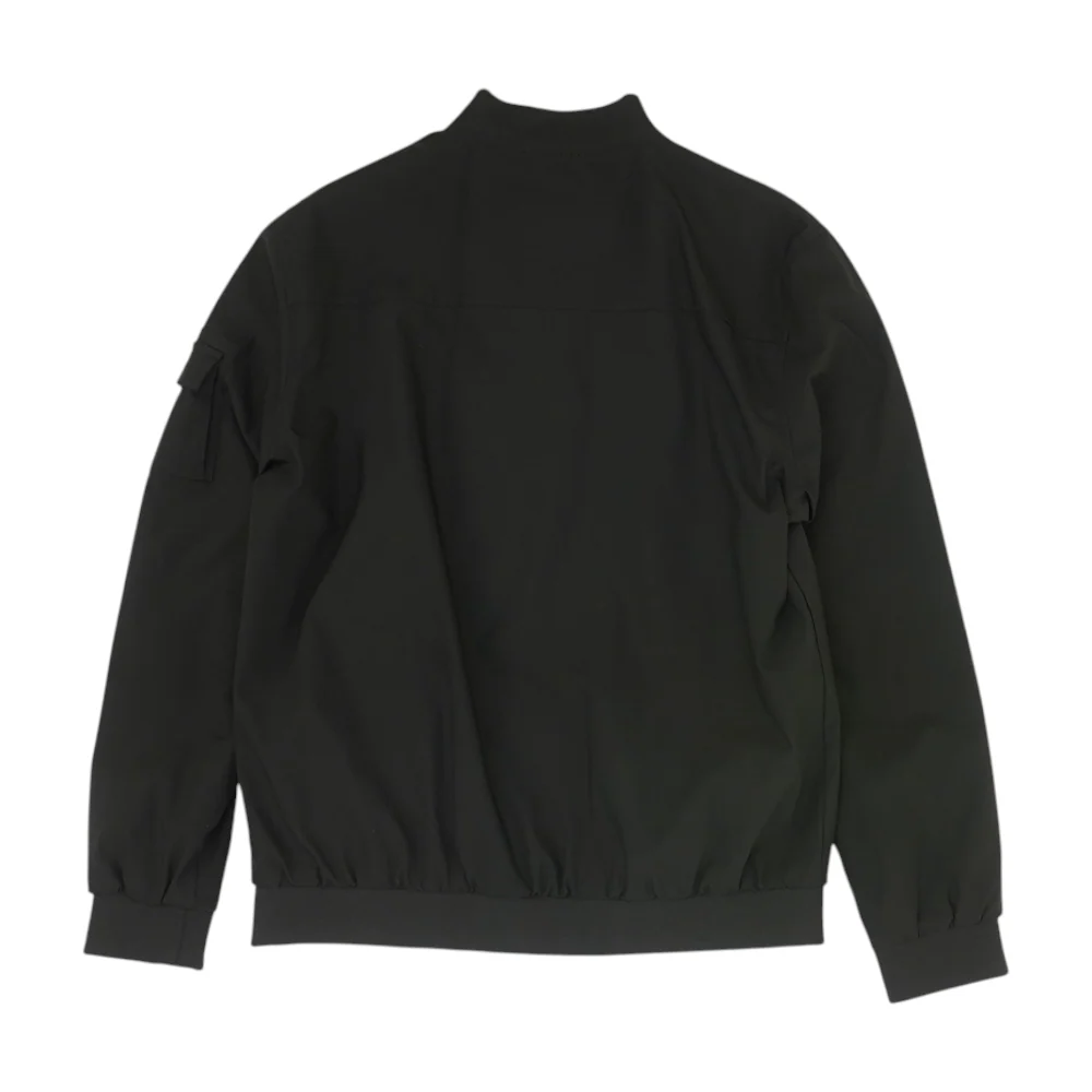 Black Solid Jacket - Image 2