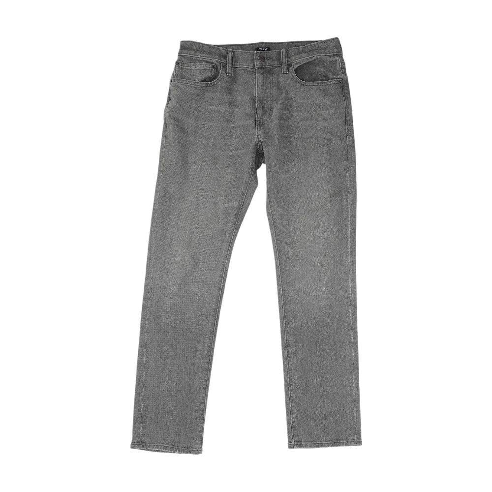 Gray Straight Jeans
