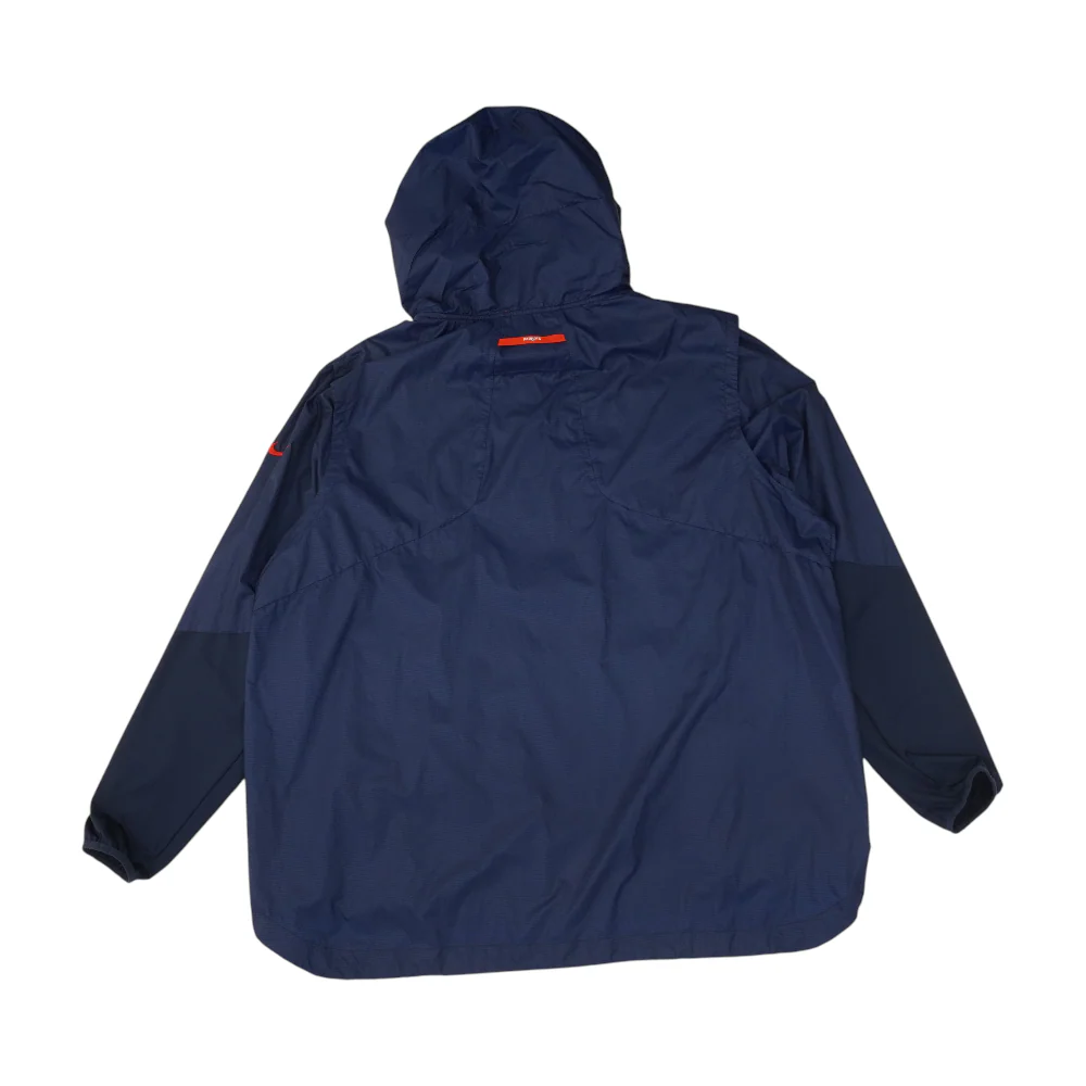 Navy New England Patriots Solid 1/4 Zip Pullover - Image 2