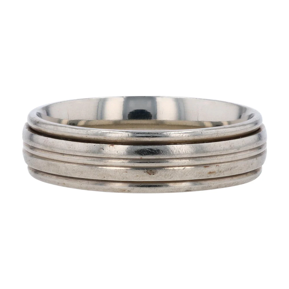 White Gold Band - Image 2