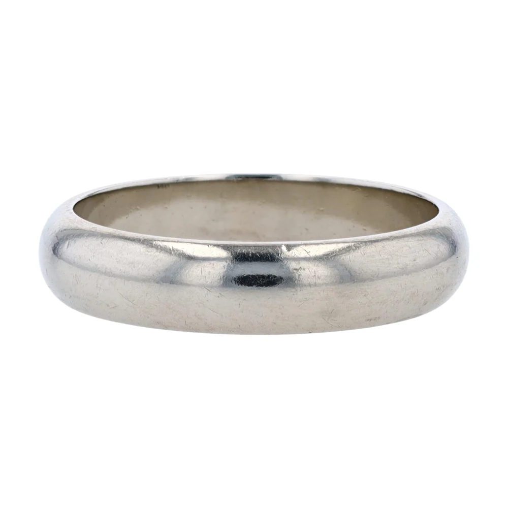 White Gold Band - Image 2