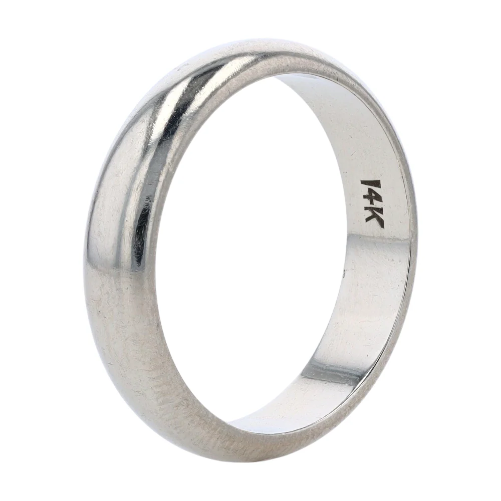 White Gold Band - Image 3