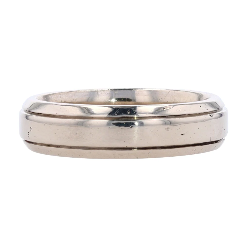 14K White Gold Band