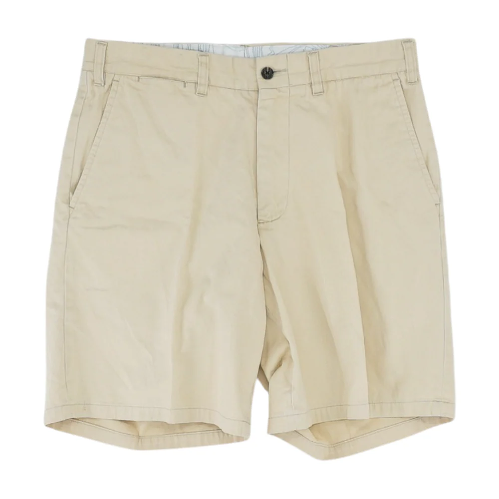 Beige Chino Shorts