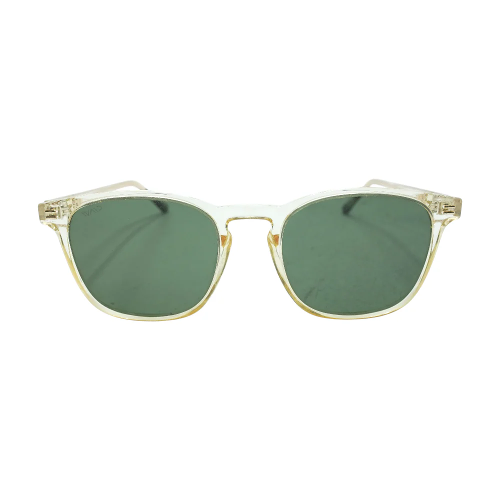 Gold Nick Square Sunglasses - Image 2