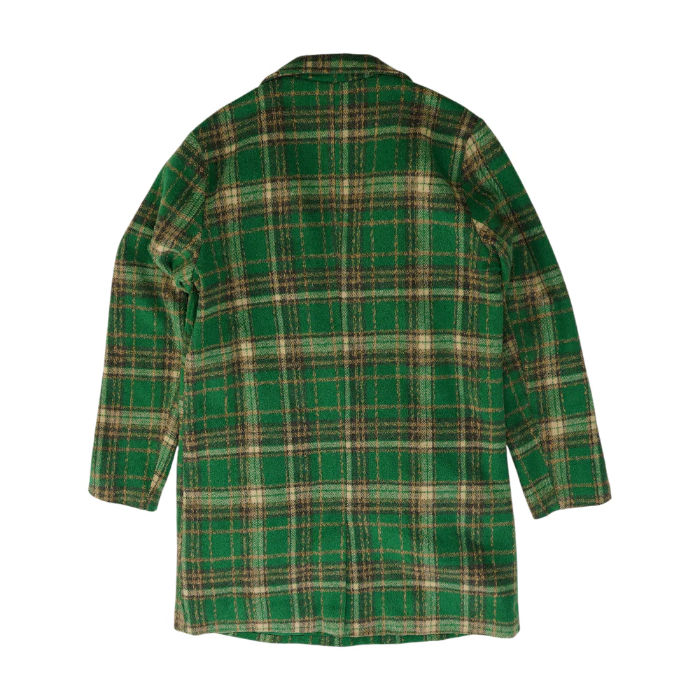 Green Plaid Coat - Image 2