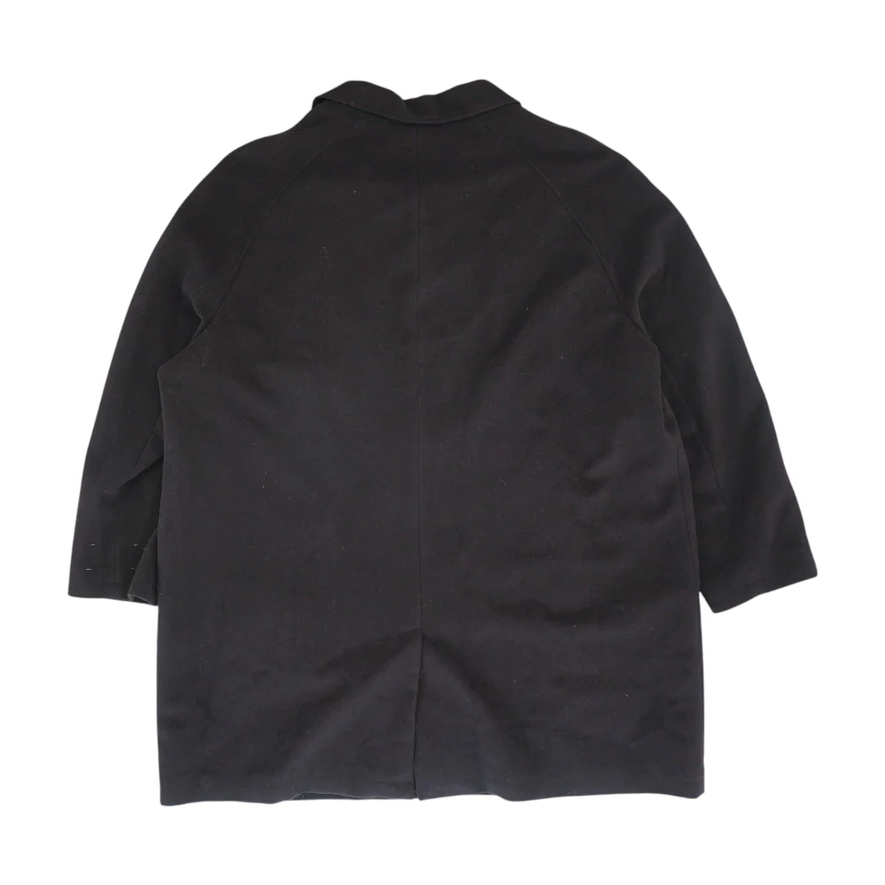 Burgundy Big & Tall Solid Coat - Image 2
