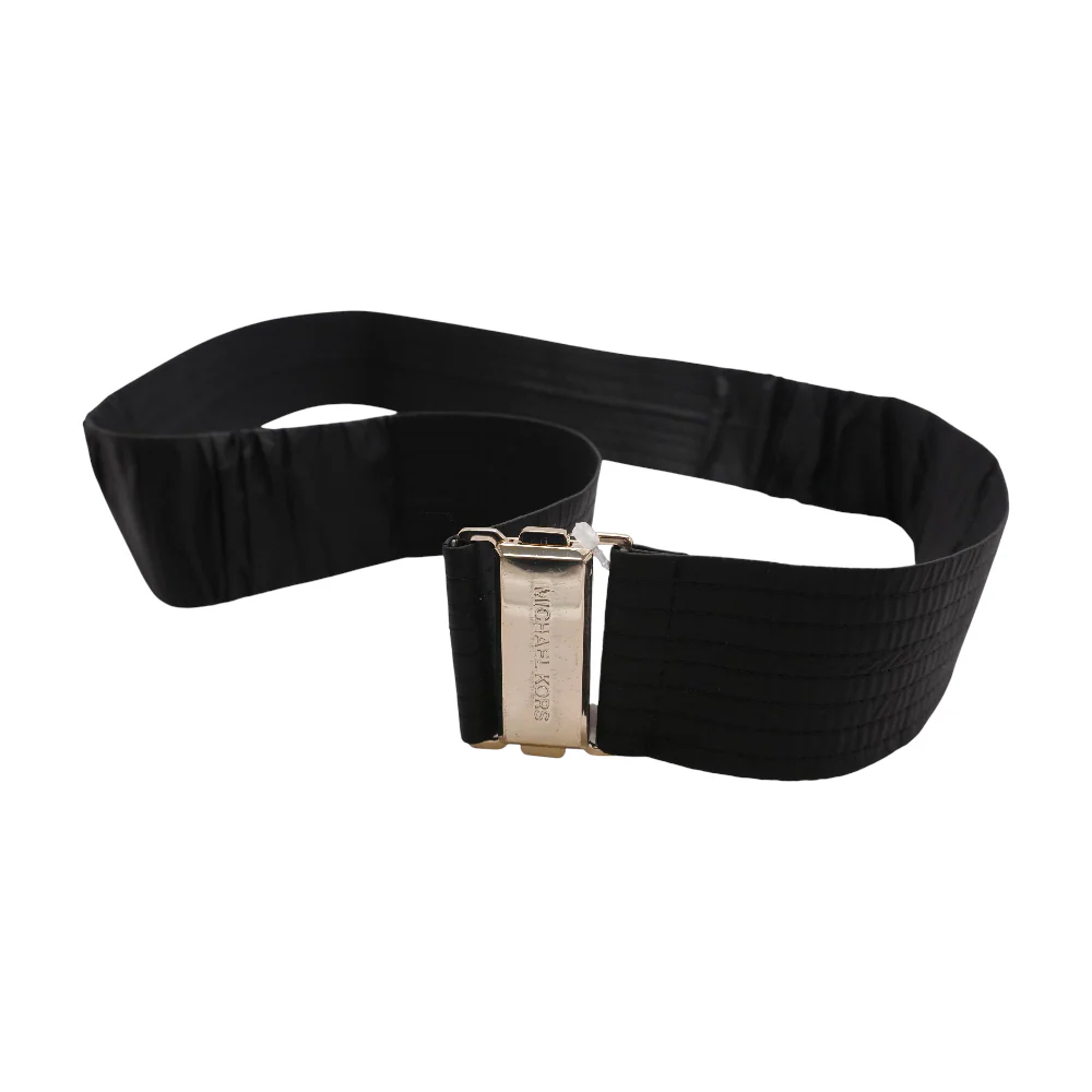 Black Fabric Belt