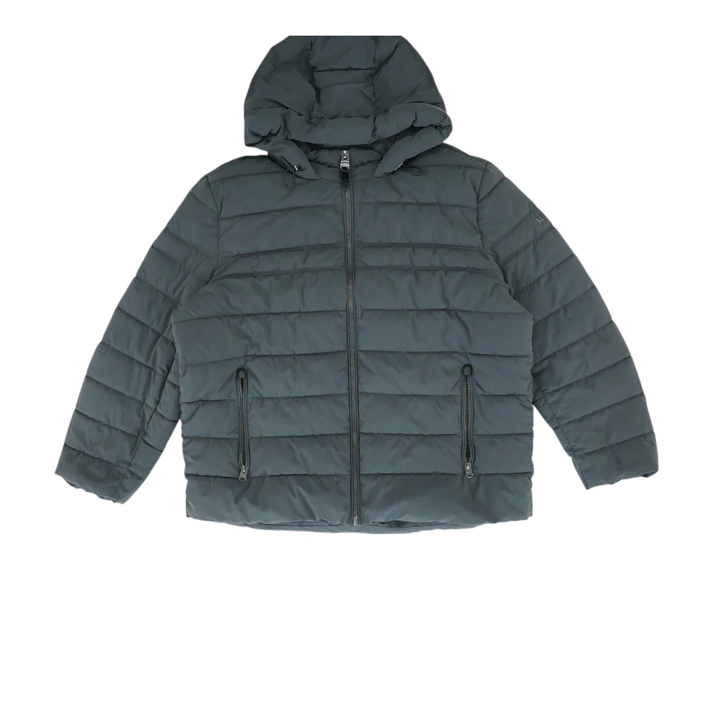 Gray Solid Jacket