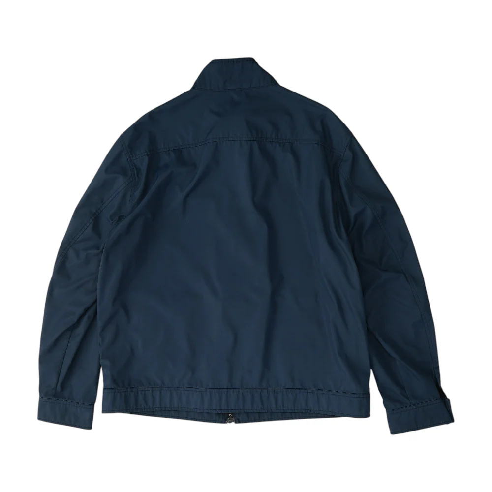 Navy Solid Jacket - Image 2