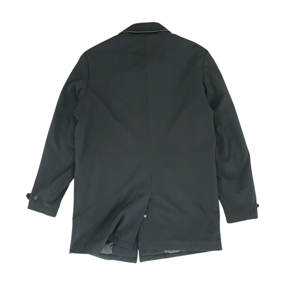 Black Solid Coat - Image 2