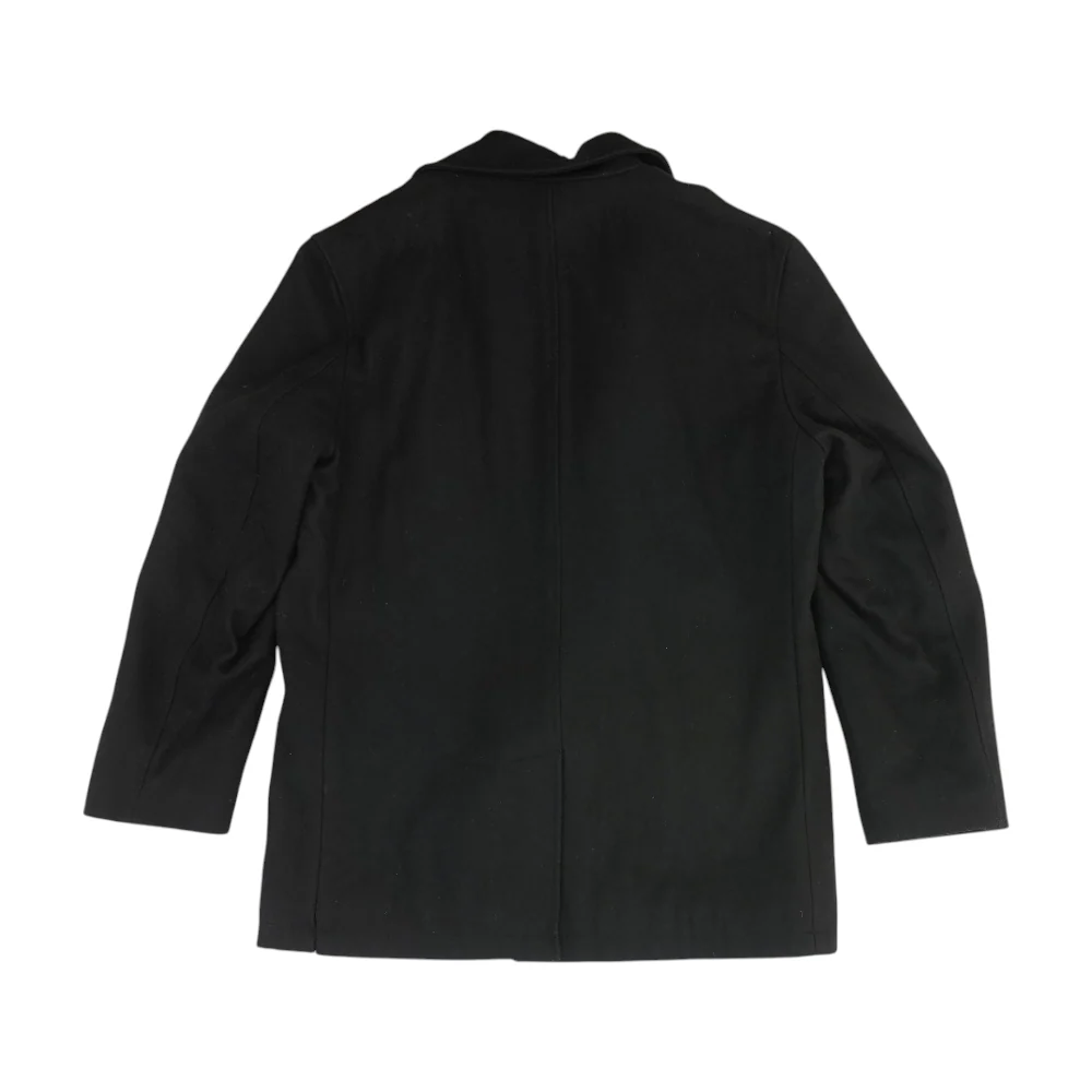 Black Solid Coat - Image 2