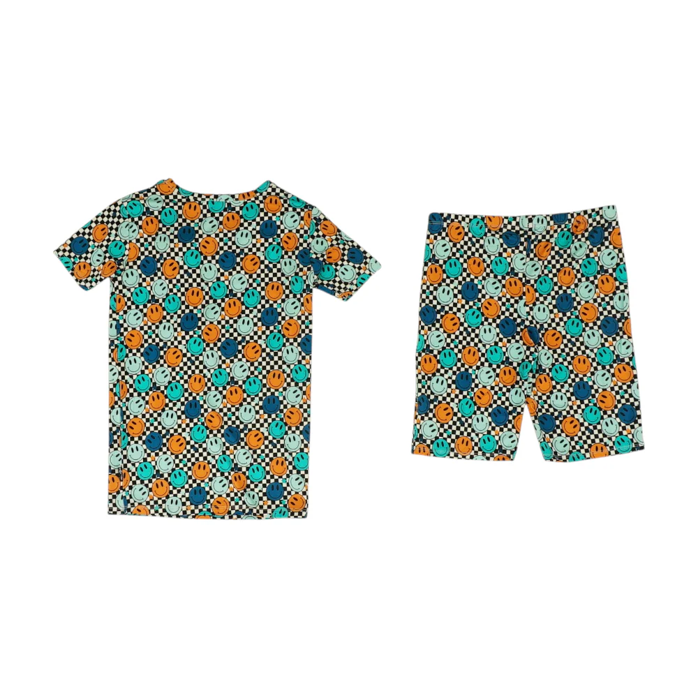 Multi Check Short Sleeve Set - Image 2