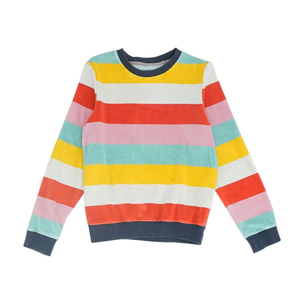 Multi Striped Sweatshirt Pullover