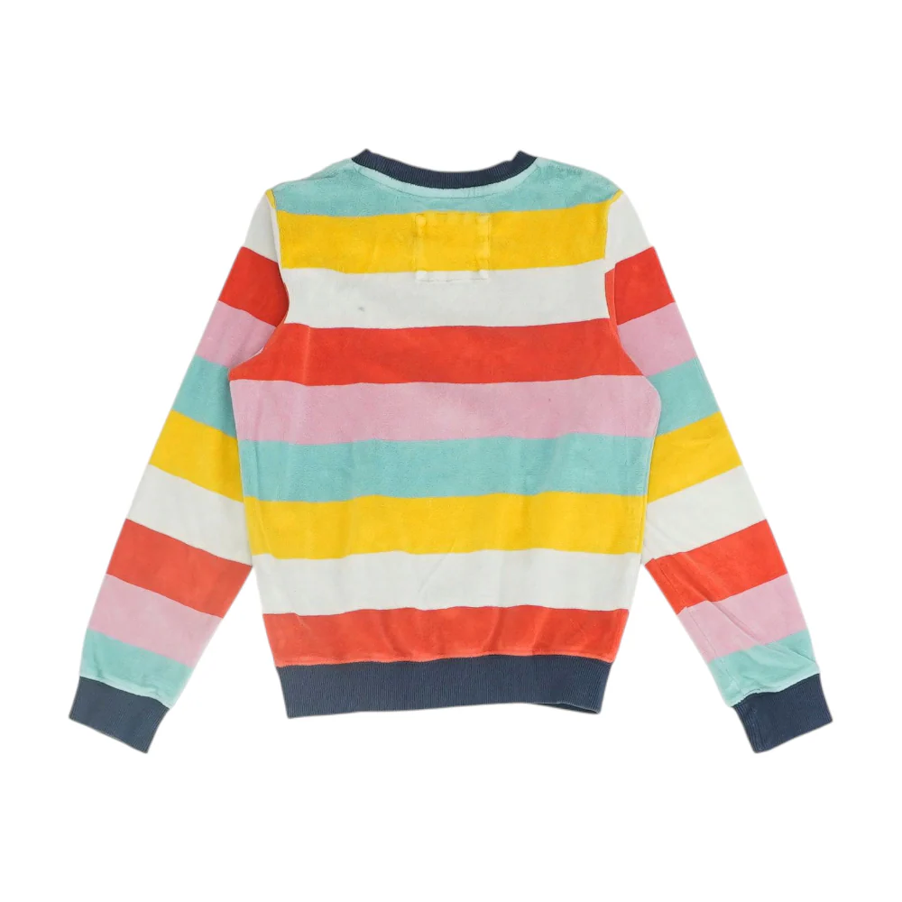 Multi Striped Sweatshirt Pullover - Image 2