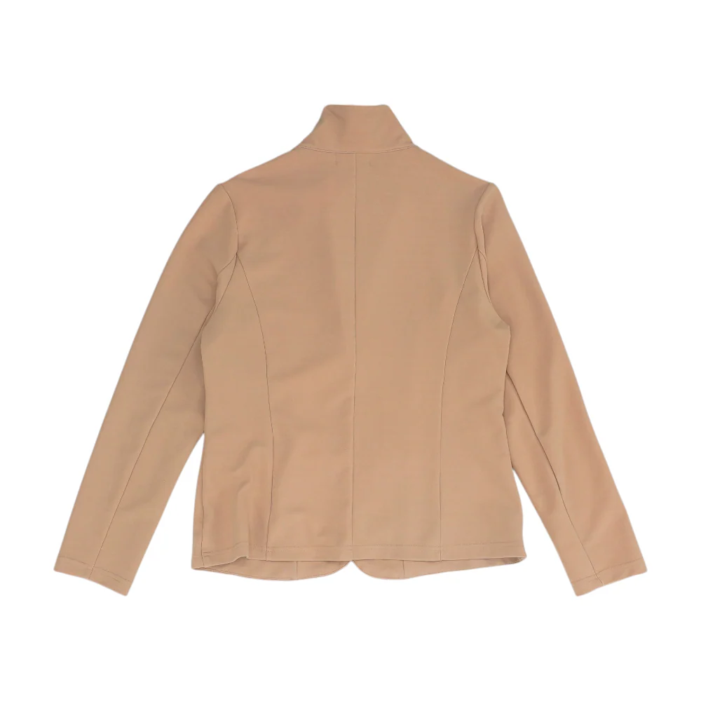 Brown Solid Blazer - Image 2