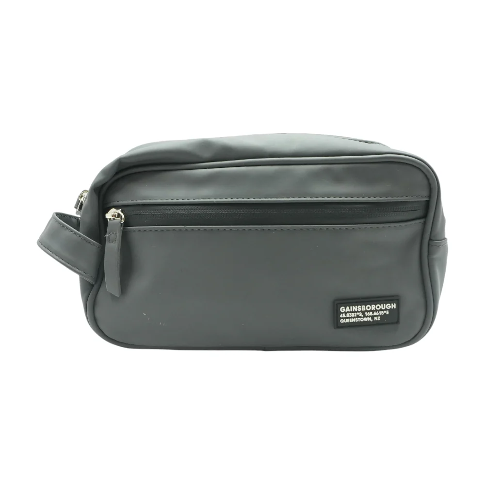 Gray Toiletry Bag