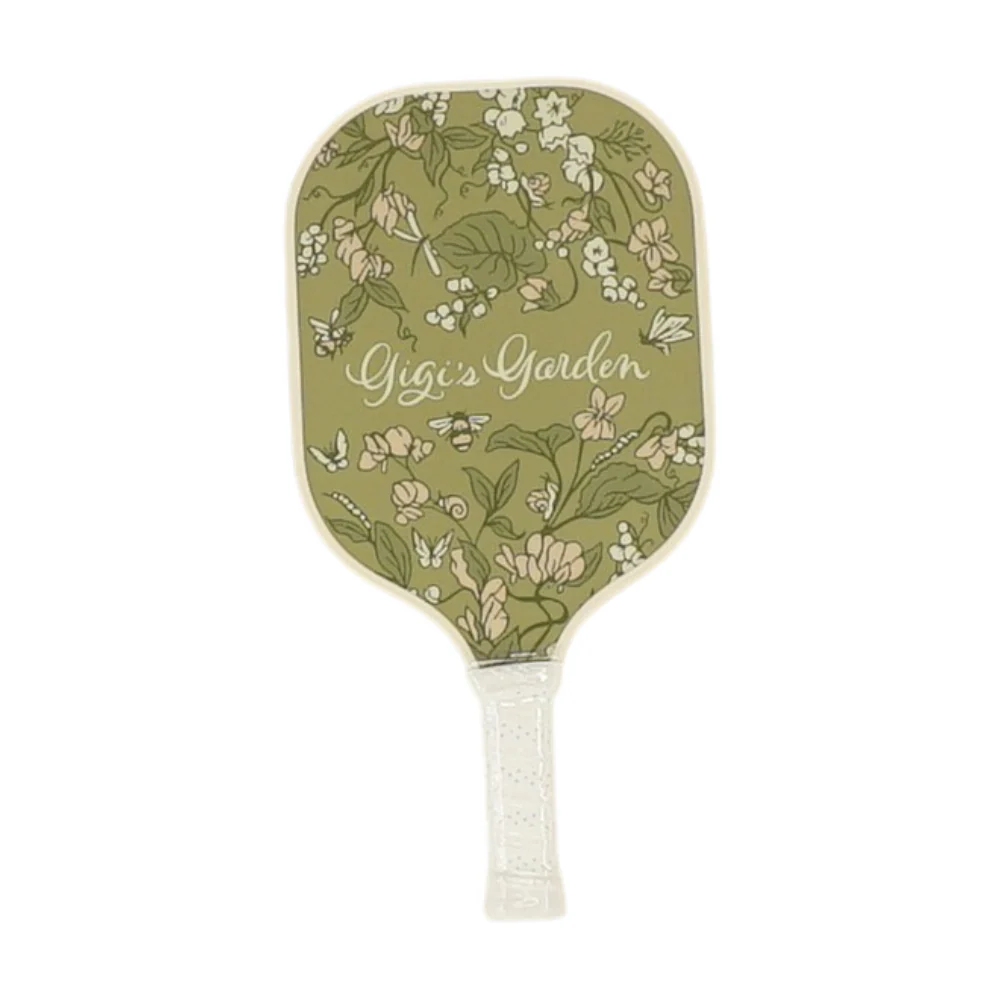 Green Striped Pickleball Paddle - Image 2