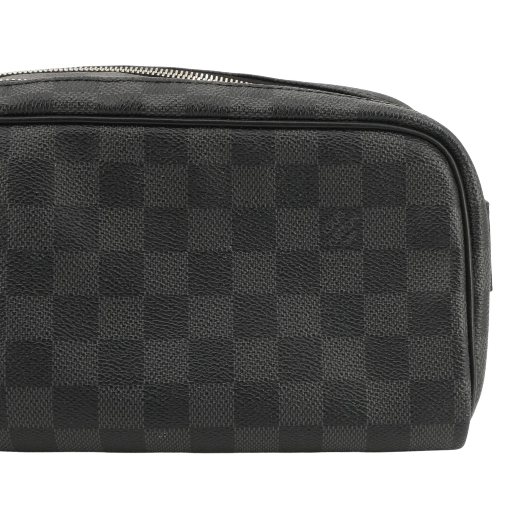 Dopp Kit Toilet Pouch in Damier Graphite Canvas - Image 5