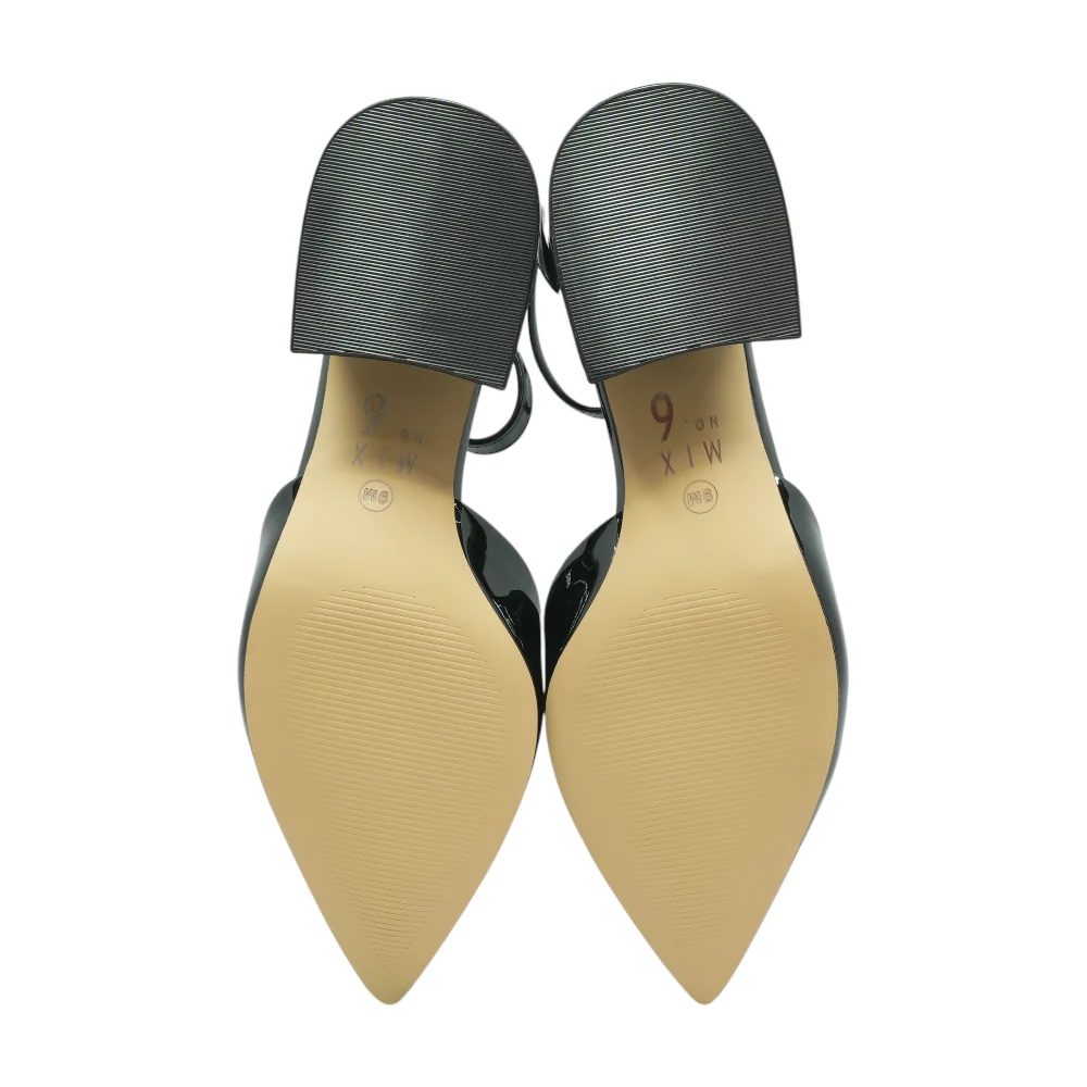 Black Heeled Sandals - Image 3