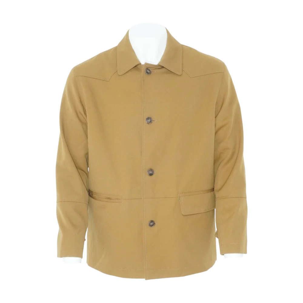 Tan Gabardine Jacket