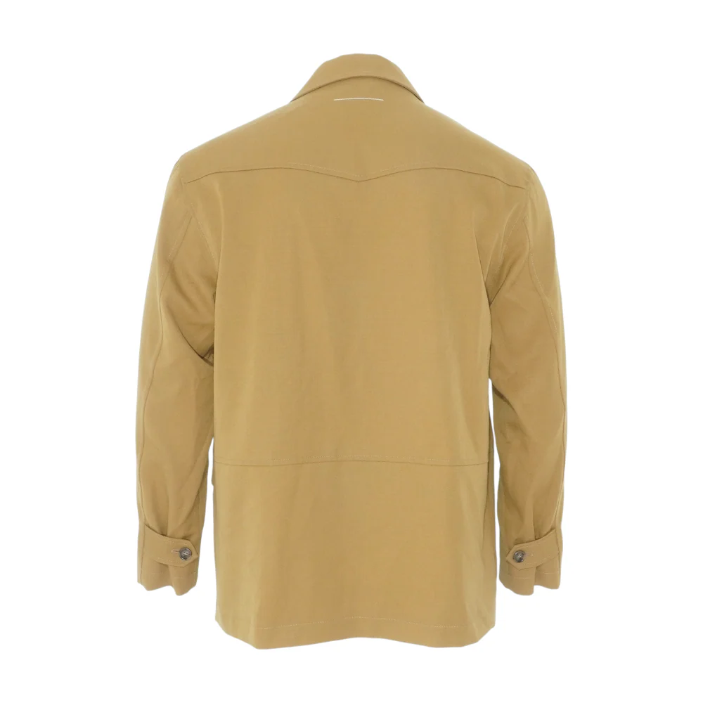Tan Gabardine Jacket - Image 2